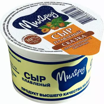 Сыр сказка 100 г 30% плавленый брянский мк