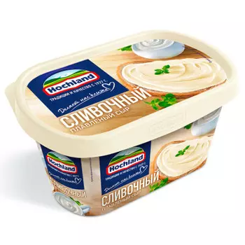 Сыр хохланд 400 г сливочный плавленый