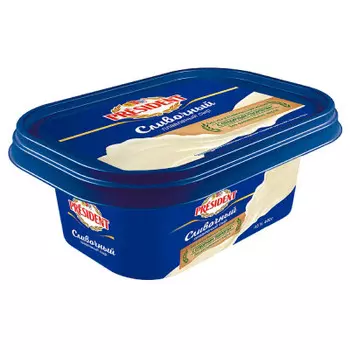 Сыр президент 400 г 45% сливочный плавленый ванночка