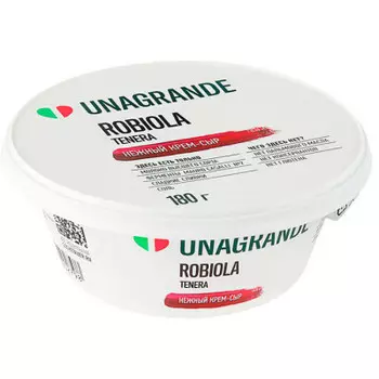 Сыр робиола унагранде 180 г 65%
