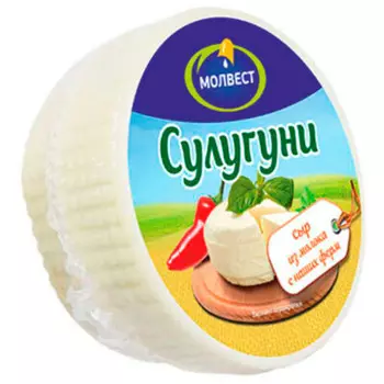 Сыр сулугуни 300 г 45% молвест