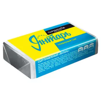 Сыр сыробогатов 80 г 50% янтарь плавленый