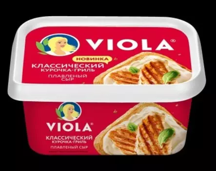 Сыр виола 400 г классический курочка гриль ванночка