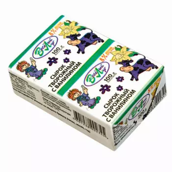 Сырок творожный ванильный 0,1кг 8%