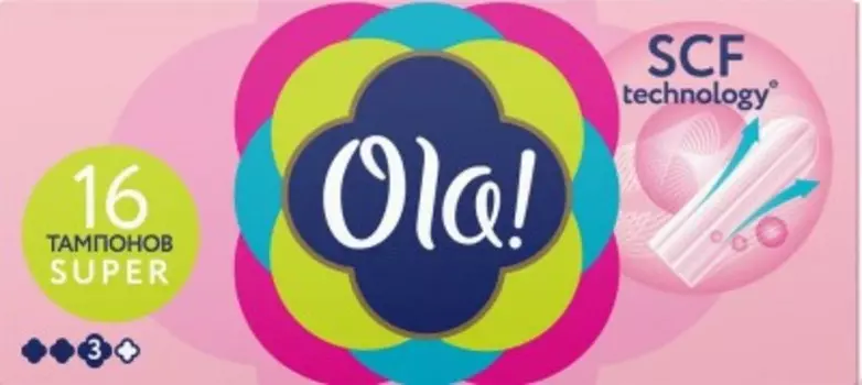 Тампоны ола 16 шт супер
