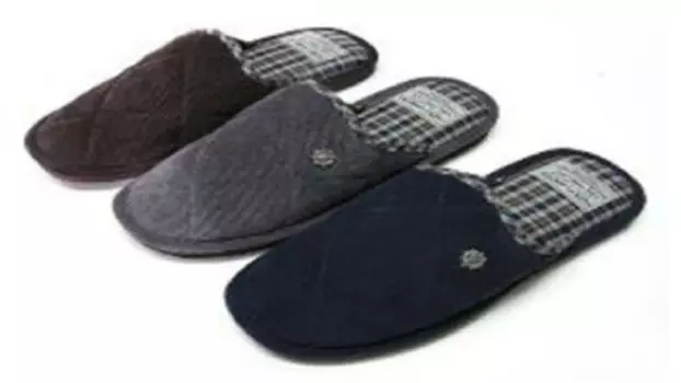 Тапочки домашние мужские 3138 m-ch-c р.36-41