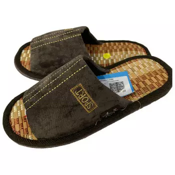 Тапочки мужские a1530 р.45 коричневый