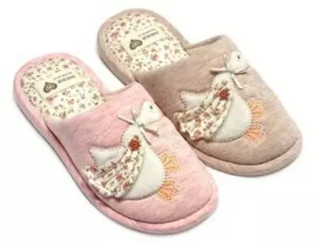 Тапочки женские теплые 3018w-lmc-w