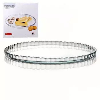 Блюдо 28 см пасабахче патиссири закаленное стекло