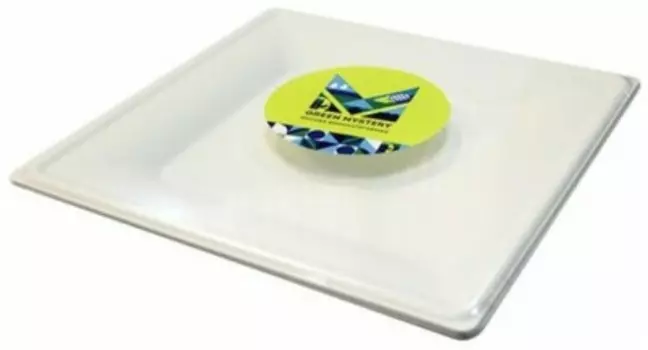 Тарелка квадратная мистерия 6 шт сахарный тросник