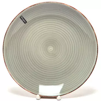 Тарелка обеденная 27 см элрингтон аэрограф светлый графит 139-27027