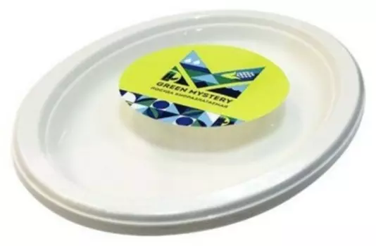 Тарелка овальная мистерия 6 шт сахарный тросник