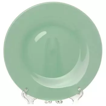 Тарелка подстановочная 26см Pasabahce бохо зеленая psb 10328убсл1