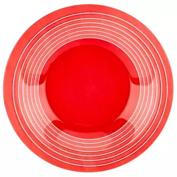Тарелка суповая 21,5см Luminarc Factory Rouge p3264