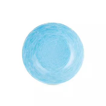 Тарелка суповая брашмания лайт блю 20 см люминарк q6013