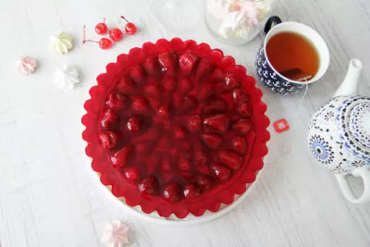 Тарт клубничный, собственное производство