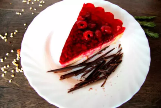 Тарт малиновый, собственное производство