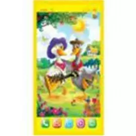 Телефон музыкальный рыжий кот мой телефончик веселые потешки им-7084