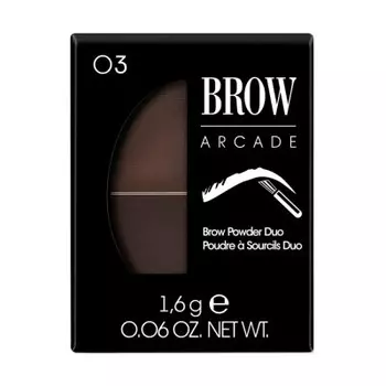 Тени для бровей Vivienne Sabo двойные тон 03