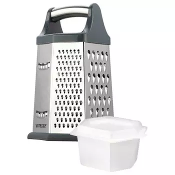 Терка Vitesse нержавеющая сталь контейнер vs-1936