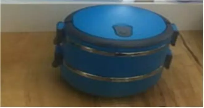 Термос для еды 1400мл 2 контейнера а 247-4