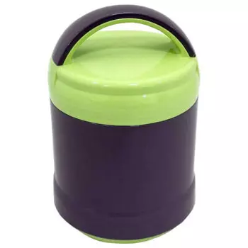 Термос для еды 1,0л серо-зеленый hp89-100