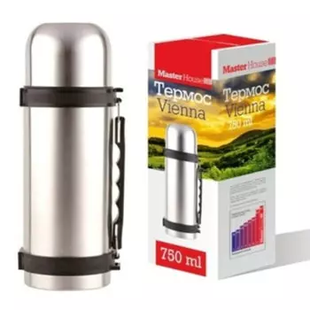 Термос Master House 0,75л вена нержавеющая сталь 60063