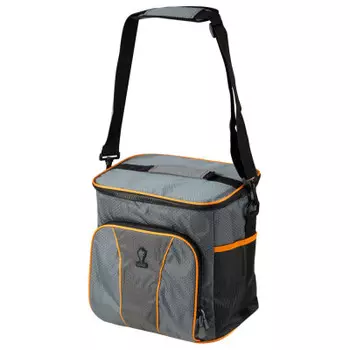 Термосумка леонорд ml15202 20 л 30 x22 x30 см серый+оранжевый 104933