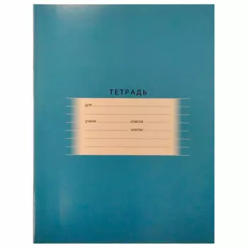 Тетрадь 24л линия БиДжи голубой