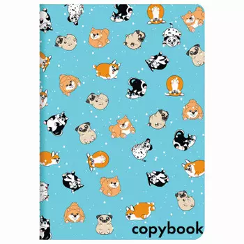 Тетрадь 40л клетка Brauberg щеночки a5 403777
