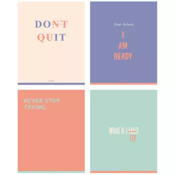 Тетрадь 48 л клетка биджи бумвинил зеленый эконом