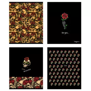 Тетрадь 48 л клетка биджи для тебя глянцевая ламинация а5