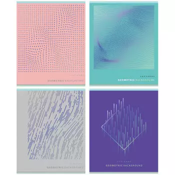 Тетрадь 48 л клетка биджи иллюзион матовая ламинация а5