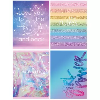 Тетрадь 48 л клетка биджи май рулес матовая ламинация а5