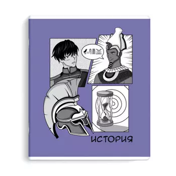 Тетрадь 48 л клетка феникс+ аниме история а5 63422