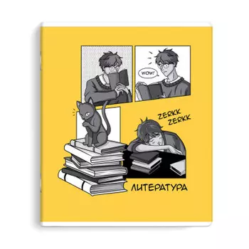 Тетрадь 48 л линия феникс+ аниме литература а5 63431