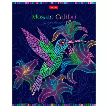 Тетрадь 48л Hatber мозаика 14126