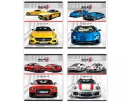 Тетрадь 60л клетка проф-пресс спорткары-3 60-3497