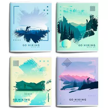 Тетрадь 96 л клетка скулформат пора в поход а5 микс