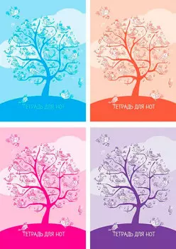 Тетрадь для нот БиДжи 12л а4 89660