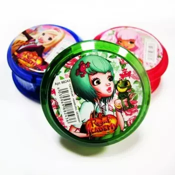 Точилка центрум королевская академия пластиковая с контейнером 88243