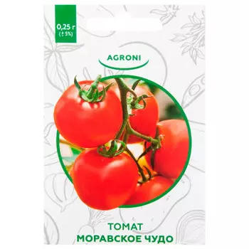 Томат моравское чудо 0.25 г агрони xs