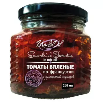 Томаты 250 г вяленые по-французски с дижонской горчицей ст/б