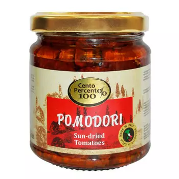 Томаты сенто персенто 280г вяленые в масле ст/б