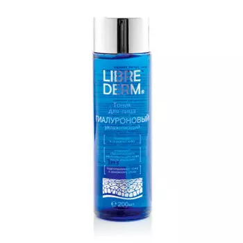 Тоник для лица либредерм 200 мл гиалуроновый увлажняющий