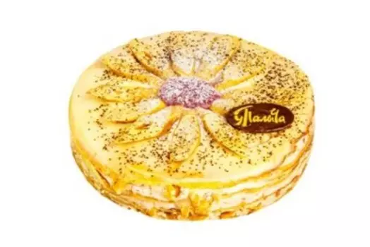 Торт блинный с клубникой 900 г у палыча