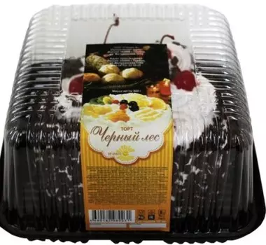 Торт Черный лес 900 г Огонек