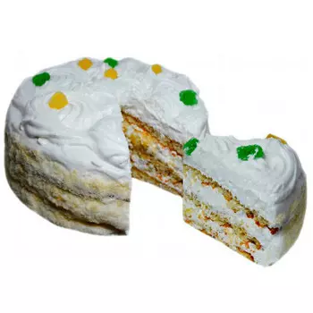 Торт лимонник 800г Бежицкий хлебокомбинат