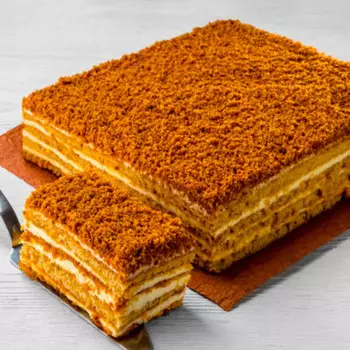 Торт медовый 500г золотое руно