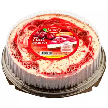 Торт пай вишня 550г мирель